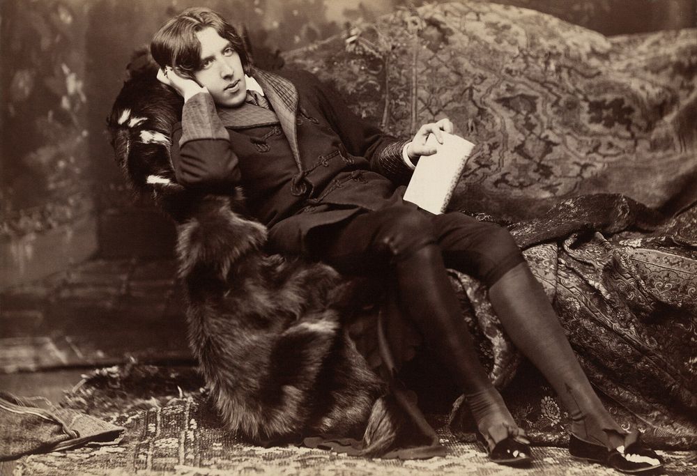 Photographic portrait of Oscar Wilde by Napoleon Sarony, 1882